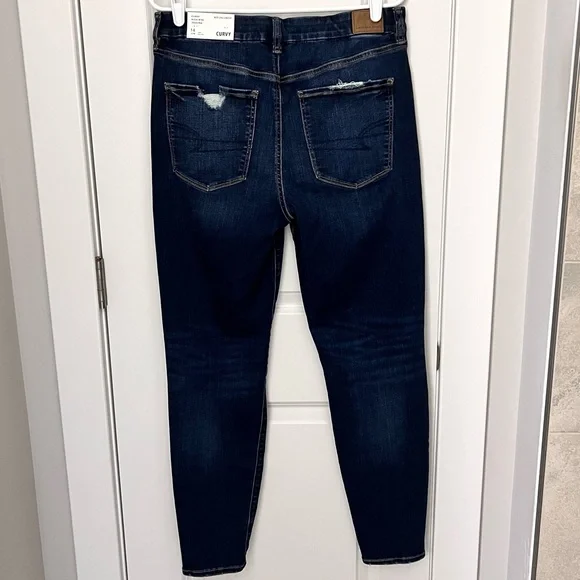 NWT Women’s AE Curvy High-Rise Jeggings - Picture 8 of 14